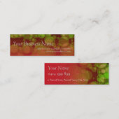 De Visite Mini Carte profil Redtown v2 (Devant / Derrière)