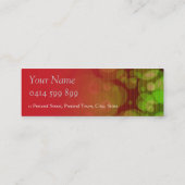 De Visite Mini Carte profil Redtown v2 (Dos)