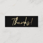 De Visite Mini carte remise merci (Devant)