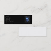 De Visite Mini Concevez votre propre carte (Devant / Derrière)