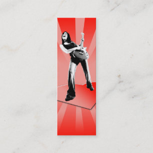 De Visite Mini Danse sur des coeurs - carte maigre