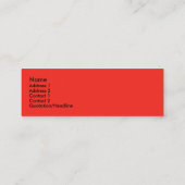 De Visite Mini Danse sur des coeurs - carte maigre (Dos)