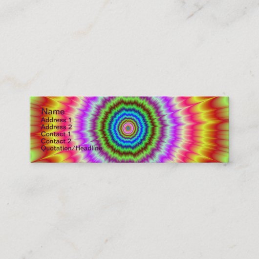 De Visite Mini Kaboom ! ! ! ! Carte (Devant)