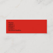 De Visite Mini Roche-gasm - carte maigre (Dos)