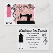 De Visite Mode / Carte Seamstress - SRF (Devant / Derrière)