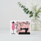 De Visite Mode / Carte Seamstress - SRF (Debout devant)