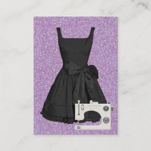 De Visite Mode / Carte Seamstress - SRF (Devant)