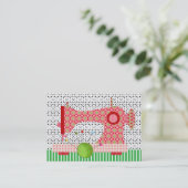 De Visite Mode / Carte Seamstress - SRF (Debout devant)