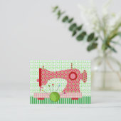 De Visite Mode / Carte Seamstress - SRF (Debout devant)