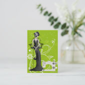 De Visite Mode / Carte Seamstress - SRF (Debout devant)