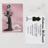 De Visite Mode / Carte Seamstress - SRF (Devant / Derrière)