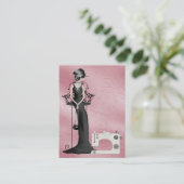 De Visite Mode / Carte Seamstress - SRF (Debout devant)