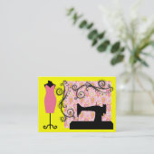 De Visite Mode / Carte Seamstress - SRF (Debout devant)