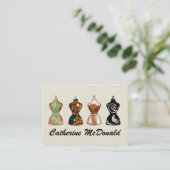 De Visite Mode / Carte Seamstress - SRF (Debout devant)