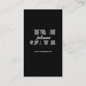 De Visite Modèle d'acteur Wilshire | Carte d'appel professio (Dos)