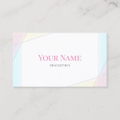 De Visite Paix et joie - Carte (Devant)