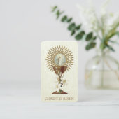 De Visite Pâques prière religieuse Paschal Carte Sainte (Debout devant)
