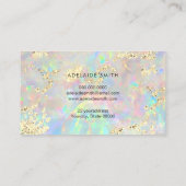 De Visite parties scintillant simulée sur le nouveau carte d (Dos)