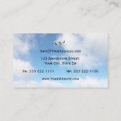 De Visite Pilote privé professionnel, carte d'aviation perso (Dos)