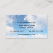 De Visite Pilote privé professionnel, carte d'aviation perso (Dos)
