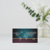 De Visite PixDezines Going Global, carte du monde (Debout devant)