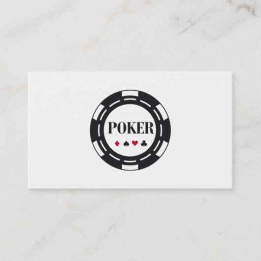 De Visite Poker Chip Magicien Carte Trick Entertainment (Devant)