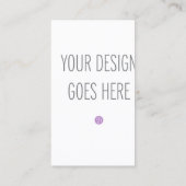 De Visite Porte-insignes Carte d'insertion 2x3,5" do-it-your (Dos)