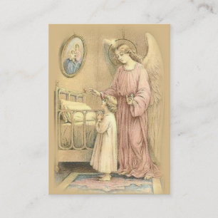 De Visite Prière à votre Gardien Ange Carte Sainte