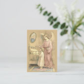 De Visite Prière à votre Gardien Ange Carte Sainte (Debout devant)