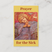 De Visite Prière pour la carte maladie (Devant)