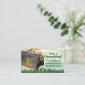 De Visite Qu'Est-Ce Que La Géocaching ? Carte Info Trail Pou (Debout devant)