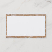 De Visite Rectangle - Carte à puce (Dos)