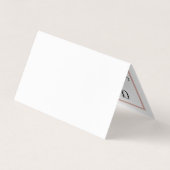 De Visite Rose Gold Foil Calendrier Changer La Carte Date (Dos)