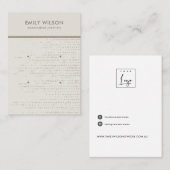 DE VISITE SIMPLE OEUF POINTS BLANCS 2 CARTE D'AFFICHAGE D'ÉT (Devant / Derrière)