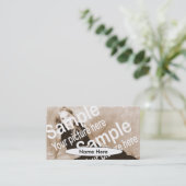 De Visite Simplement carte d'élém. d'ovales (Debout devant)