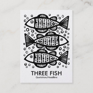 De Visite Trois Poissons - Carte Or