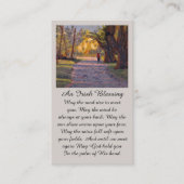 De Visite Une promenade dans la carte commémorative lumineus (Devant)