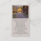 De Visite Une promenade dans la lumière Carte commémorative  (Devant)