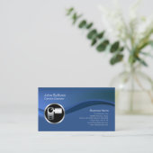 De Visite Vidéo Chrome Vidéographe Icône Vidéographe Carte d (Debout devant)