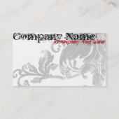 De Visite Vivez à la carte d'entreprise artisanale (Dos)