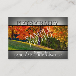 De Visitekaartjes van de fotografie Sjablonen