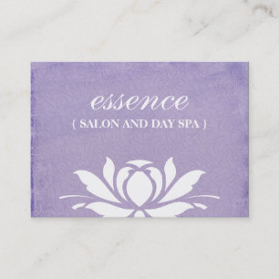 De Visitekaartjes van de salon en Day Spa