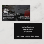 De Visitekaartjes van de taxi (Voorkant / Achterkant)