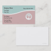 De Visitekaartjes van het bloedbad Ontwerper Kleur (Voorkant / Achterkant)