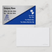 De Visitekaartjes van het manusje van alles (Voorkant / Achterkant)