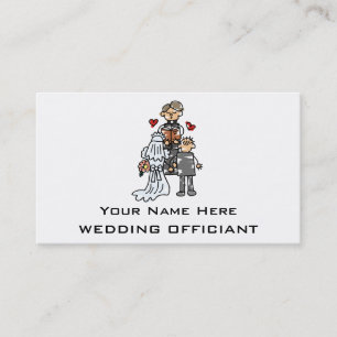De Visitekaartjes van Officiant van het huwelijk
