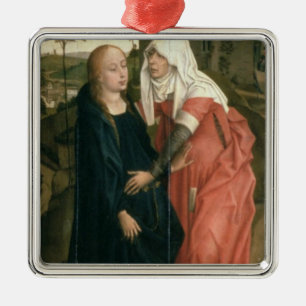 De Visitentie Metalen Ornament
