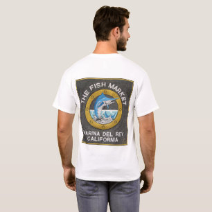 De vismarkt - Marina del Rey CA T-shirt