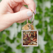 De vismarkt sleutelhanger (Hand)