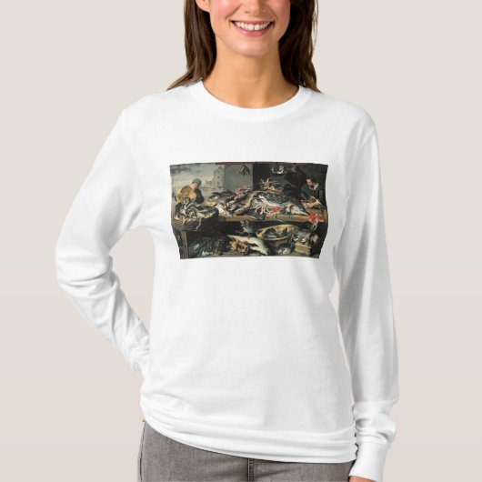 De vismarkt t-shirt (Voorkant)